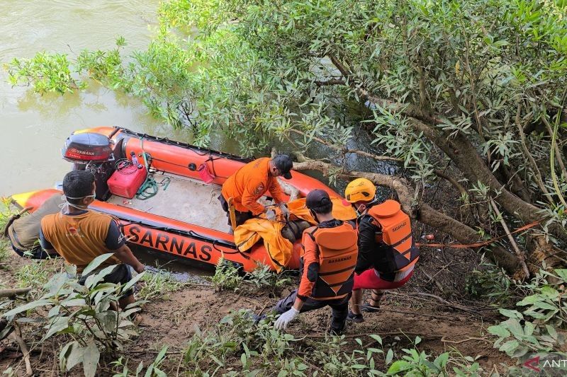 Korban Hanyut di Sungai Pesisir Selatan Ditemukan Meninggal