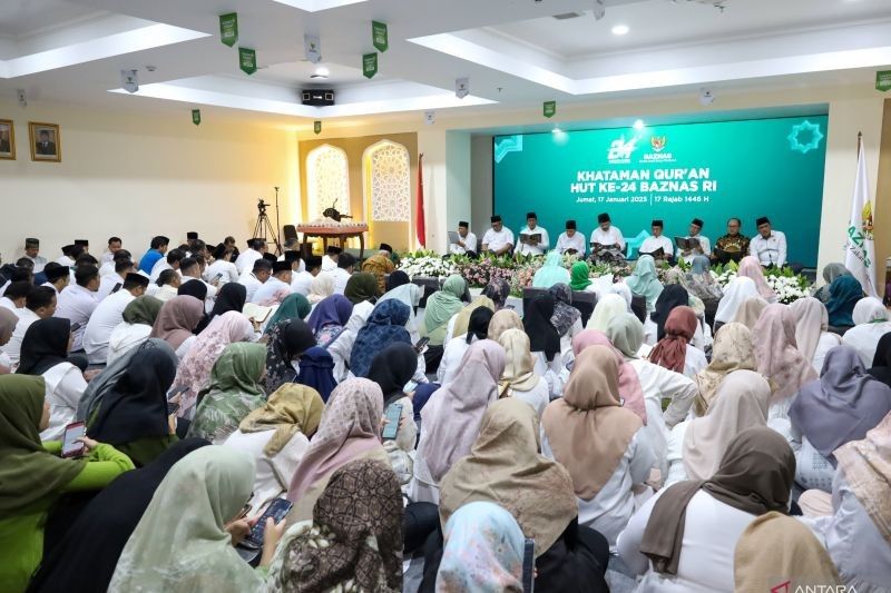 Baznas RI Rayakan HUT ke-24: Zakat, Cahaya untuk Kesejahteraan Umat