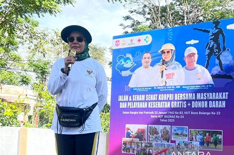 Bupati Bone Bolango Ajak Warga Donorkan Darah