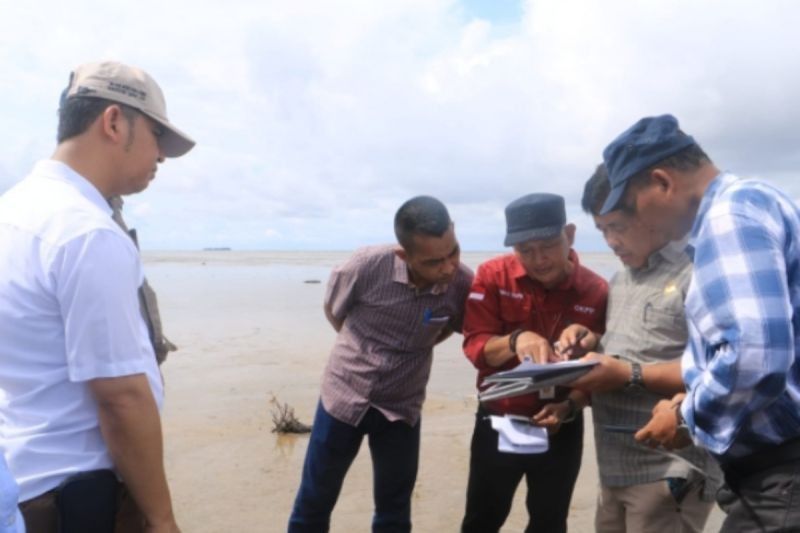 Dirjen KKP Tinjau Lahan Tambak Udang Modern di Tanah Laut