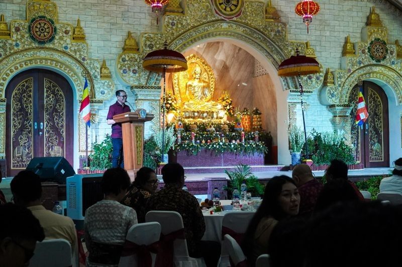 Pemkab Badung Resmikan Gedung Serbaguna Vihara Dharmayana Kuta