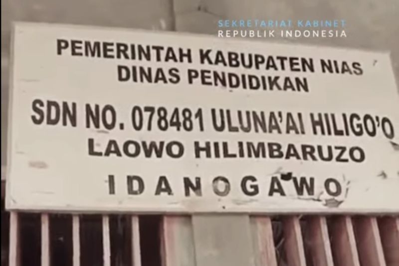 Setkab Usul Bangun Rumah dan Jembatan untuk Guru di Nias