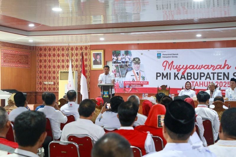 PMI Kabupaten Serang Salurkan 18.000 Kantong Darah per Tahun