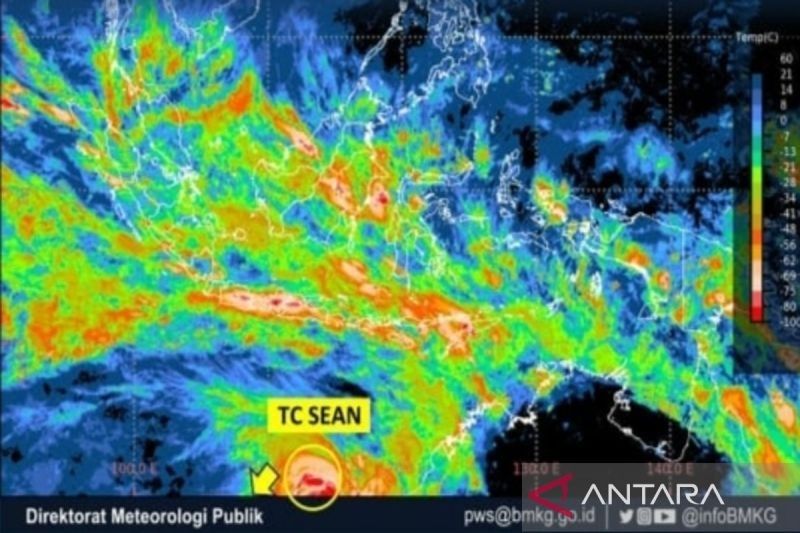 Siklon Tropis Sean: Hujan Lebat dan Angin Kencang Ancam Bali