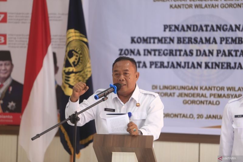 Ditjenpas Gorontalo: Komitmen Tegakkan Integritas dan Transparansi