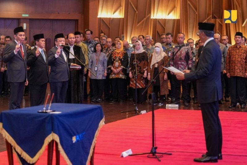 Menteri PU Dukung Astacita Presiden: Pelantikan Pejabat Baru dan Fokus Kerja