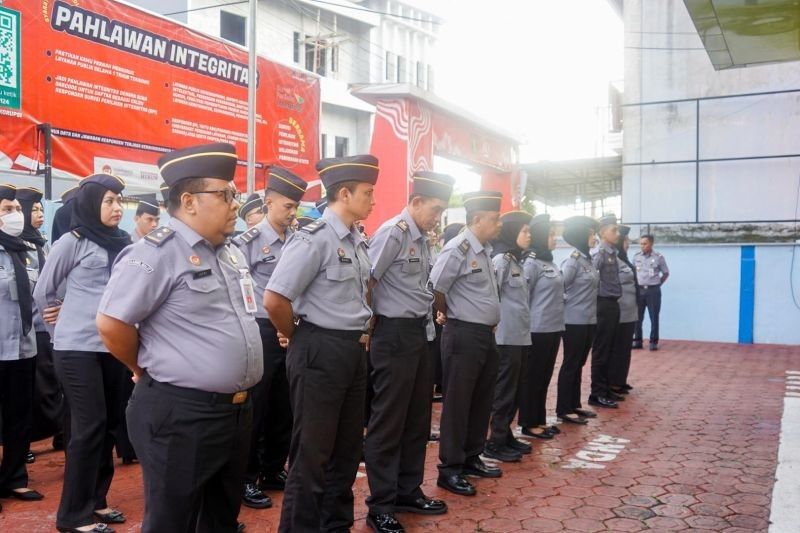 Kedisiplinan Pegawai Kemenkumham Maluku Utara Ditingkatkan, Layanan Publik Dipercepat