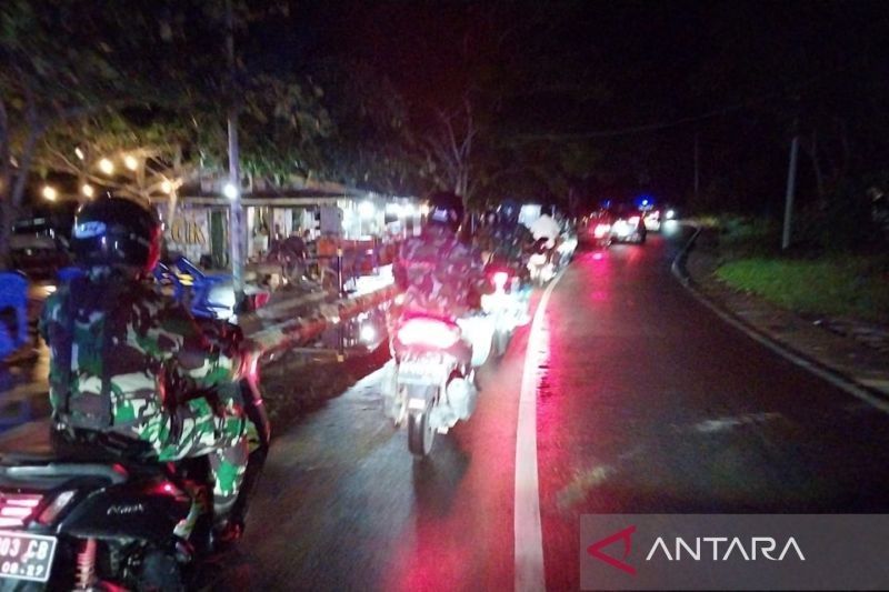 Polri dan TNI Tingkatkan Patroli Gabungan, Cegah Aksi Geng Motor di Bangka Belitung