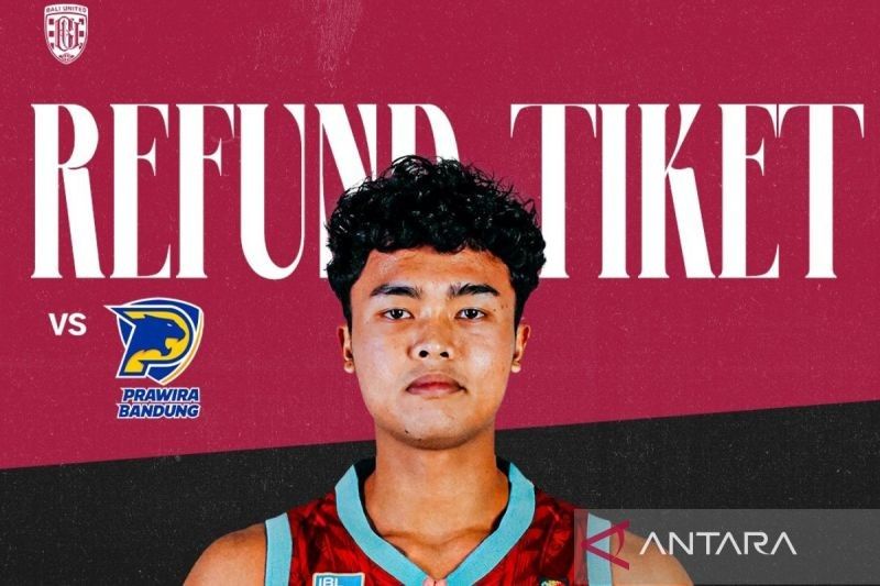 Bali United Refund Tiket Pertandingan Basket:  Lapangan Licin, Pertandingan Ditunda