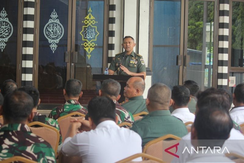 Korem 051/Wkt Perkuat Karakter Prajurit Lewat Pembinaan Mental Ideologi