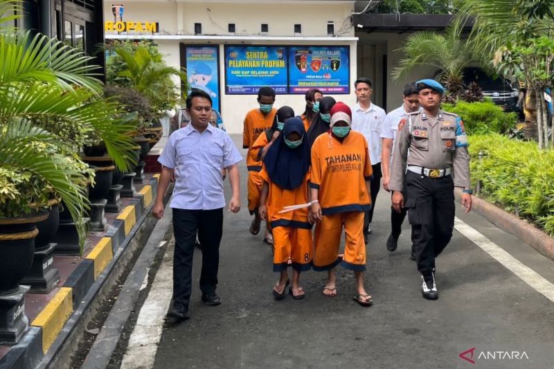 6 Tersangka Kasus Eksploitasi Anak di Malang Ditangkap