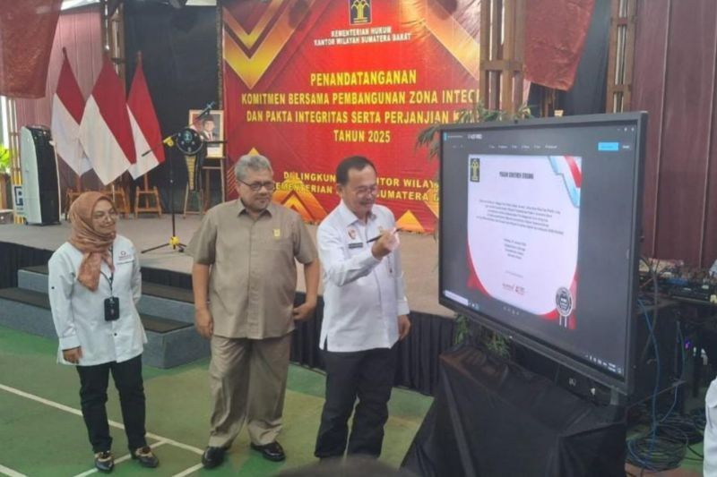 Kemenkumham Sumbar Perkuat Zona Integritas untuk Pelayanan Publik