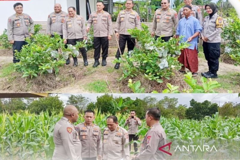 Itwasum Polri Motivasi Kelompok Tani Banjar Dukung Ketahanan Pangan