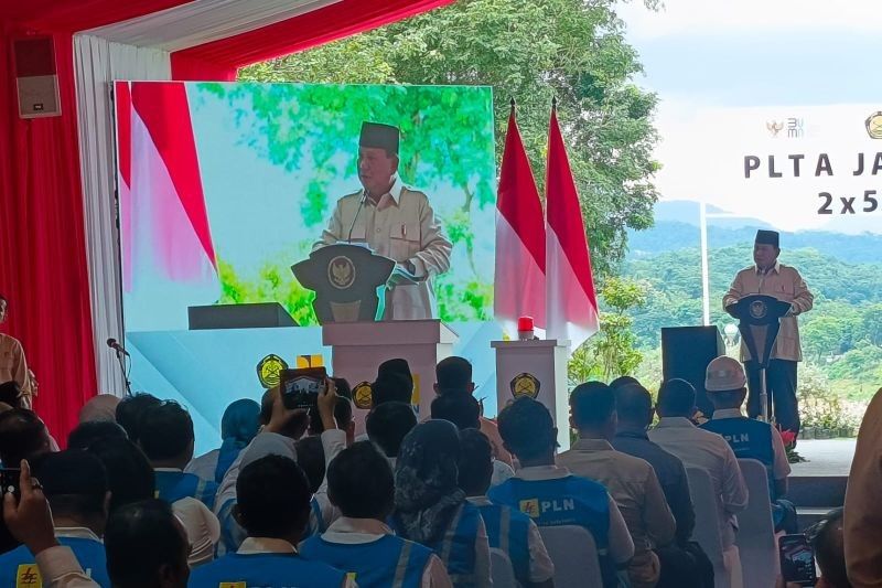 Prabowo Apresiasi Jokowi atas Infrastruktur Listrik 3,2 Gigawatt