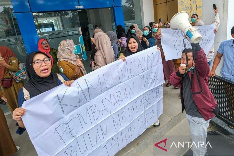 Demo Pegawai RSJ Kendari: Tuntut Pembayaran Uang Jasa 8 Bulan