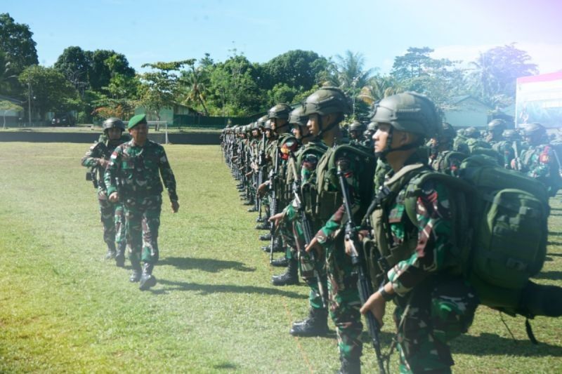 Pangdam XVII Cenderawasih Tekankan Kesehatan Prajurit Yonif 112 di Papua