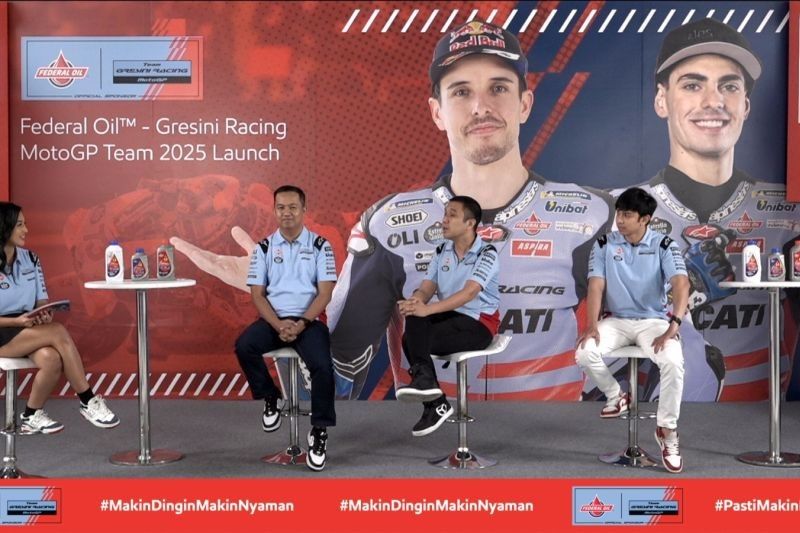 Federal Oil Optimistis dengan Talenta Muda di Tim Gresini Racing MotoGP 2025