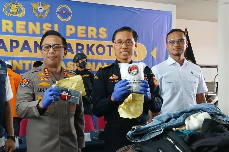 Bea Cukai Soetta Gagalkan Penyelundupan Sabu 1,1 Kg Jaringan Internasional