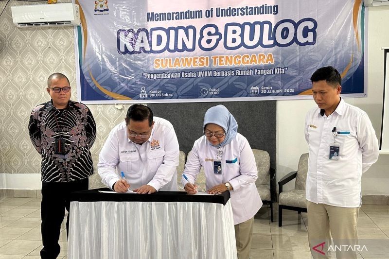 Kadin dan Bulog Sultra Kolaborasi Kembangkan UMKM Berbasis RPK