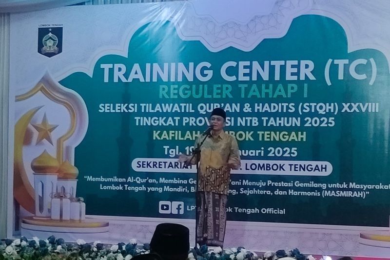 Lombok Tengah Latih Intensif Peserta STQH NTB 2025