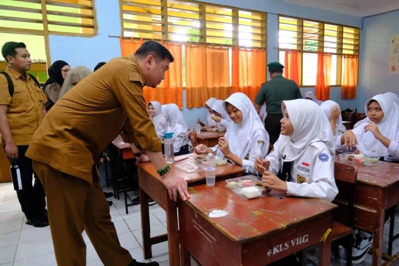 MBG Gowa Berjalan Lancar, Bupati Pastikan Distribusi Makanan Bergizi Terus Berlanjut