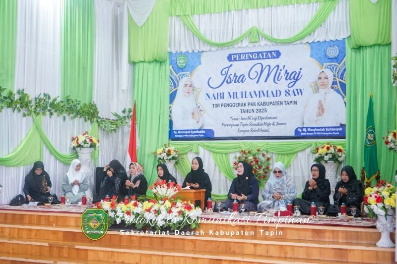 PKK Tapin: Isra Miraj, Inspirasi Perempuan Maju