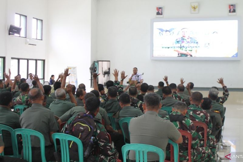 Sosialisasi ASABRI 2025 di Kodim Kabupaten Bekasi: Jaminan Kesejahteraan Prajurit