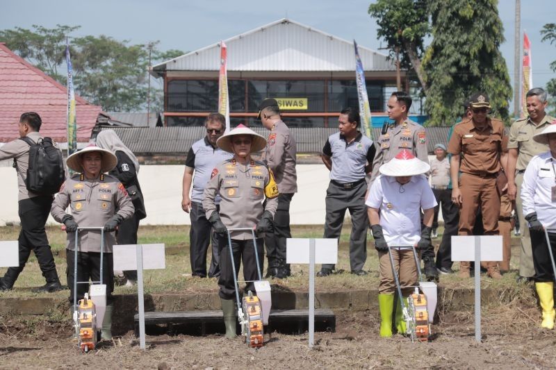 Kapolda Jatim Tanam Jagung: Dorong Ketahanan Pangan Nasional