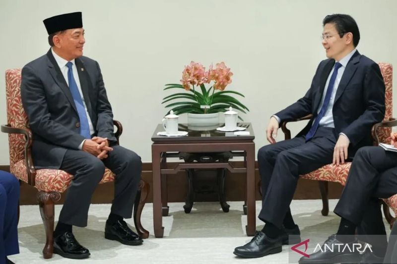 Menhan RI Perkuat Kerja Sama Bilateral dengan Singapura dan Malaysia