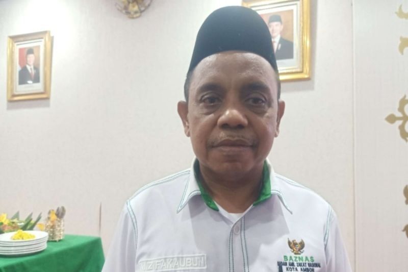 Baznas Ambon Kumpulkan ZIS Rp316 Juta di 2024, Target 2025 Tembus Rp1,4 Miliar