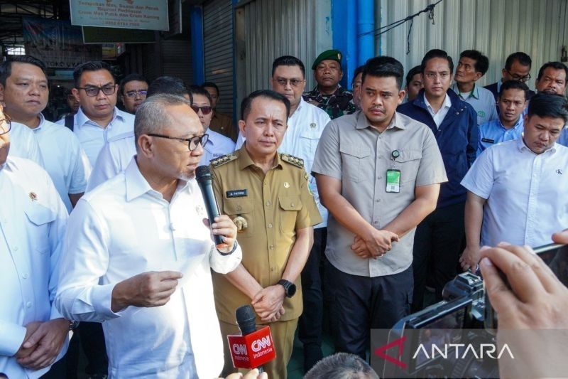 Pasar Keliling Medan Jaga Stabilitas Harga Pangan