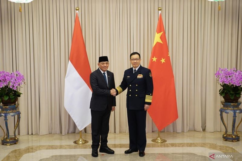 Menhan RI Jajaki Kerja Sama Militer Lebih Lanjut dengan China