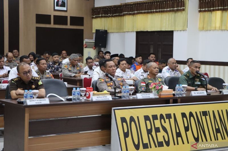 Polresta Pontianak Jamin Keamanan Imlek dan Cap Go Meh 2025