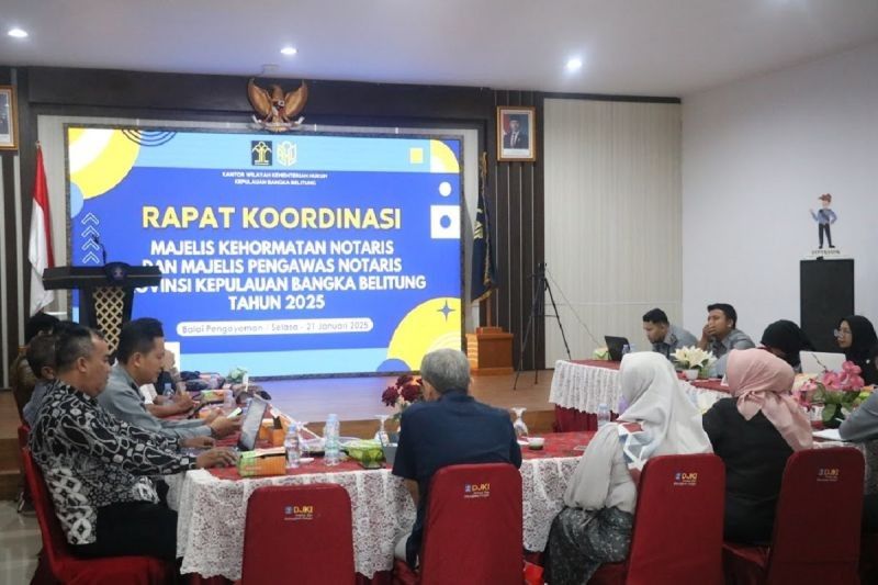 Kemenkum Babel Perkuat Pengawasan Notaris untuk Lindungi Publik