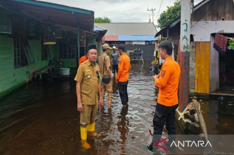 Banjir di Sungai Lulut, Banjarmasin: 19 Rumah Terdampak