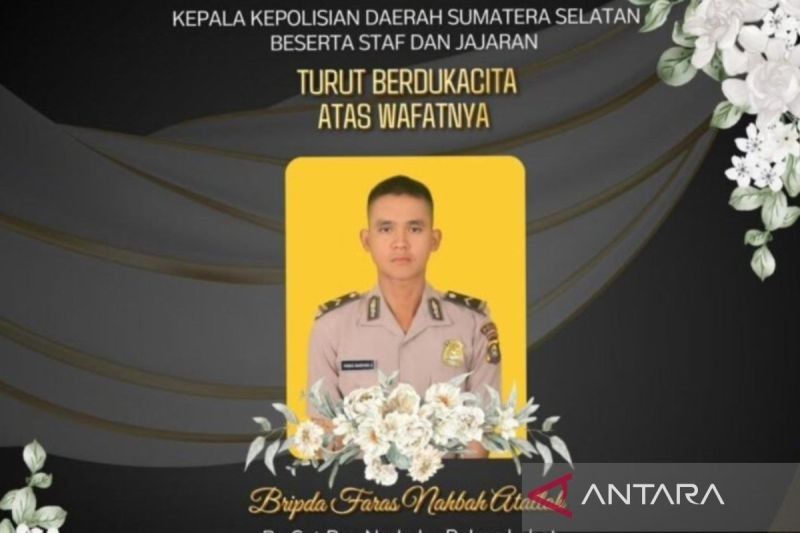 Bripda Faras Gugur Saat Tangkap Bandar Narkoba di Lahat