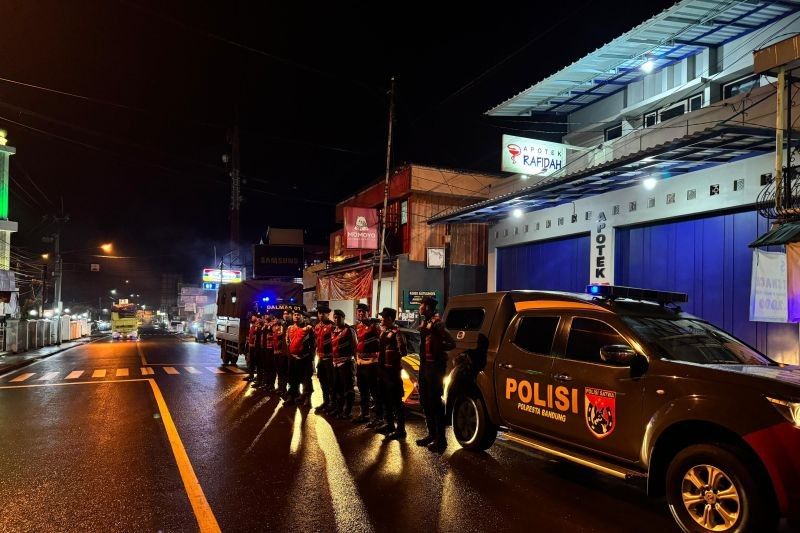 Polresta Bandung Tingkatkan Patroli Malam Cegah Balap Liar