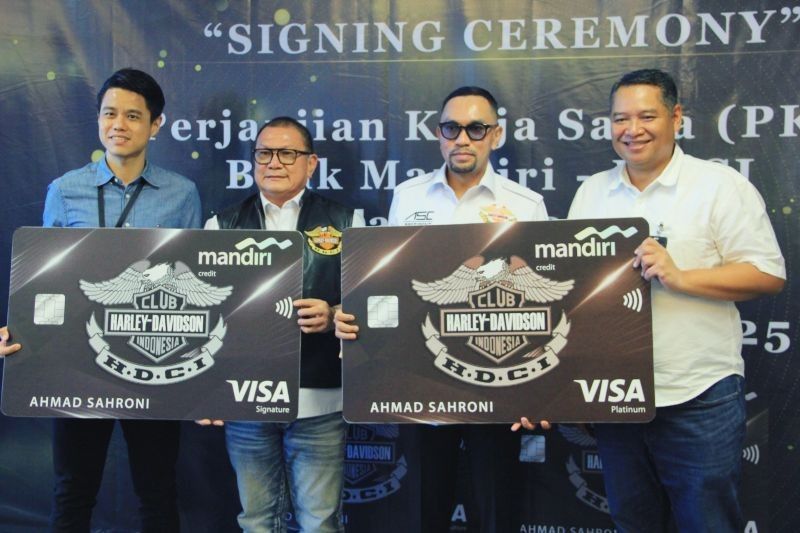 Bank Mandiri Luncurkan Kartu Kredit Eksklusif untuk Anggota HDCI