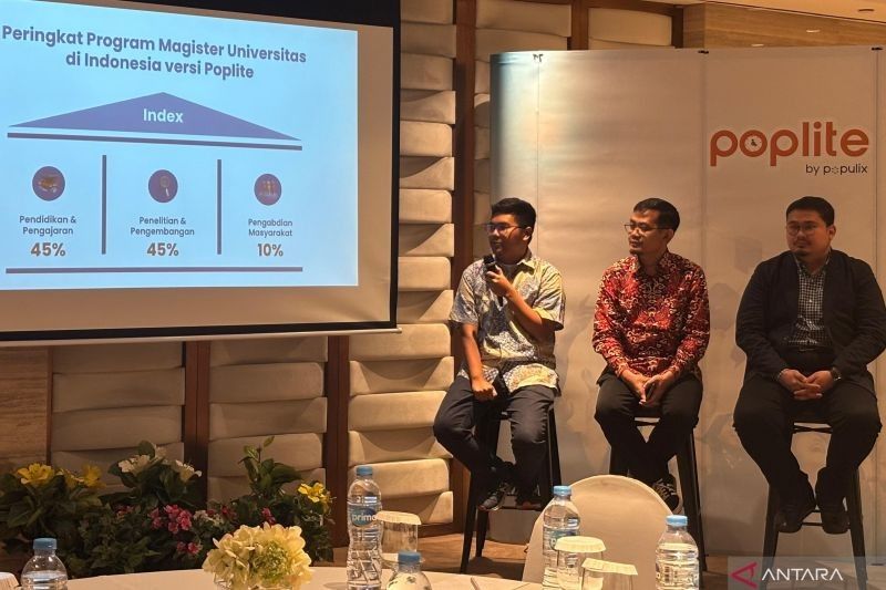 Populix Rilis Peringkat Magister Universitas Indonesia: UI, UGM, dan ITB Berjaya