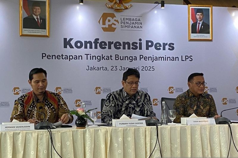 LPS Pertahankan Suku Bunga Penjaminan Simpanan Bank Umum