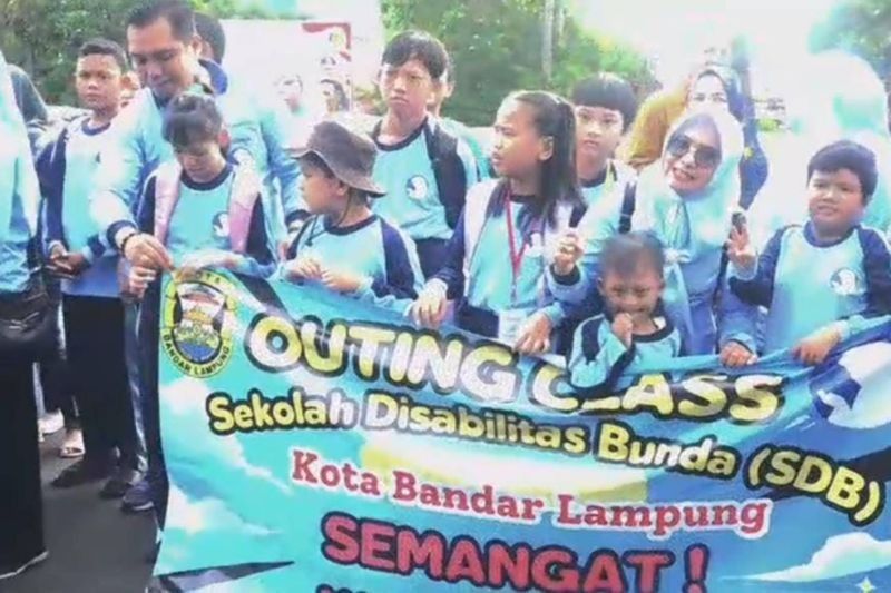 Pemkot Bandarlampung Bina 94 Siswa Berkebutuhan Khusus di Sekolah Disabilitas Bunda