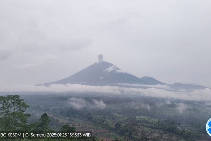 Gunung Semeru Erupsi: Letusan 800 Meter, Warga Tetap Aman