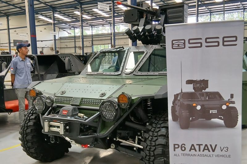 PT SSE Dorong Transformasi Militer RI Lewat Kendaraan Lapis Baja P2 Tiger