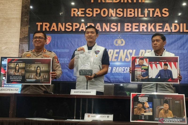 Polri Tangkap Pelaku Deepfake, Tipu Warga Rp30 Juta