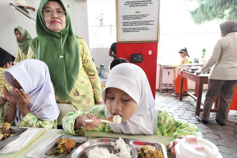 1.750 Siswa Bandarlampung Ikuti Program Dapur Masuk Sekolah