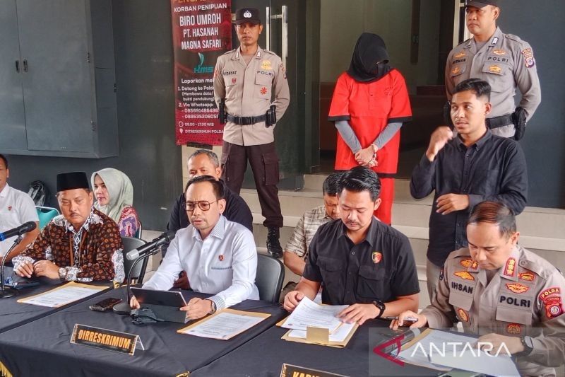 Polda DIY Tangkap Tersangka Penipuan Umrah Rp14 Miliar