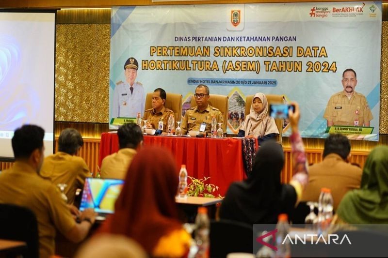 Kalsel Sinkronkan Data Hortikultura 13 Kabupaten/Kota