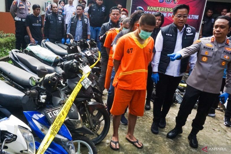 Sindikat Curanmor 24 Kali Beraksi di Balikpapan Ditangkap