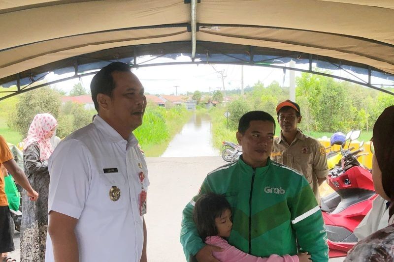 Wali Kota Banjarbaru Tinjau Wilayah Terdampak Banjir