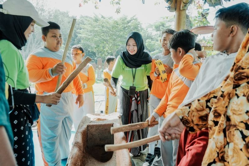 InJourney Ajak Siswa SD Eksplorasi Sejarah Keraton Ratu Boko